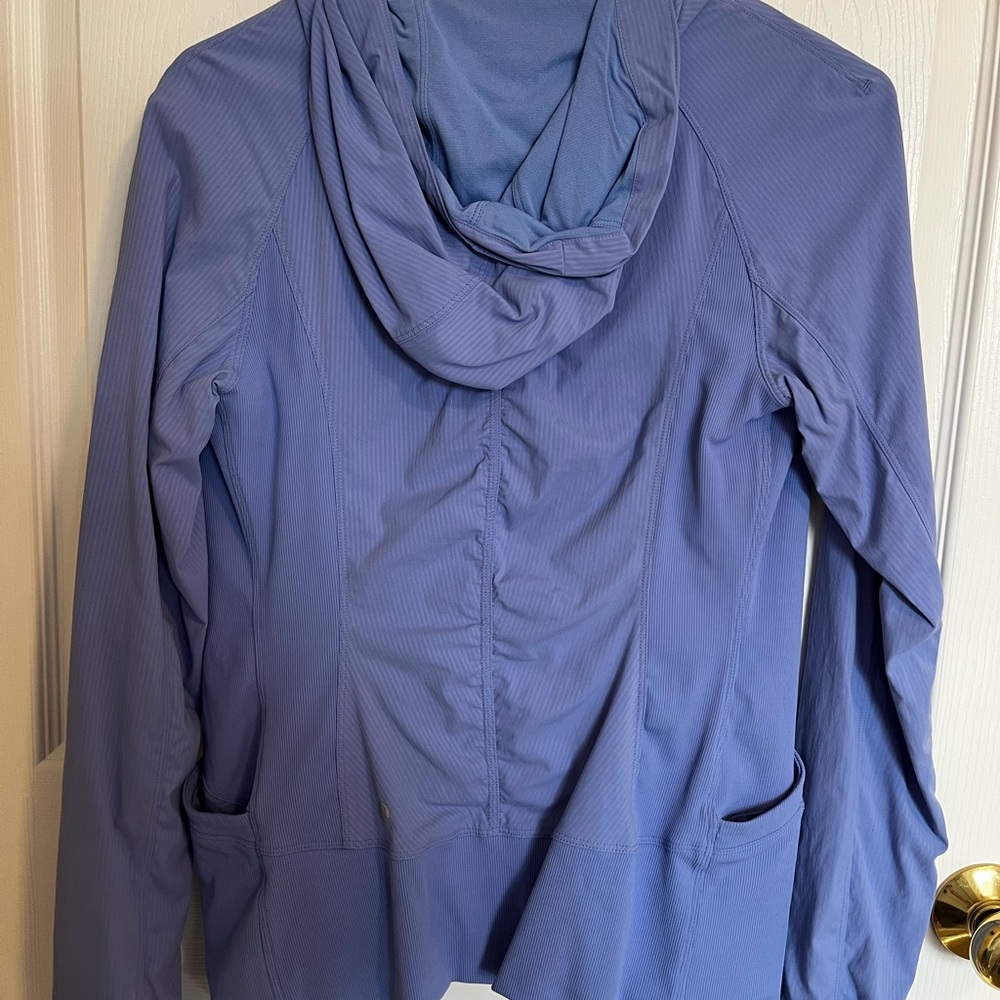 lululemon athletica Periwinkle scuba jacket